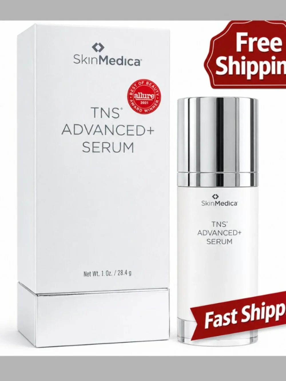 SkinMedica TNS Advanced Serum, 1 oz Exp 2027, New Sealed- FreeShipping